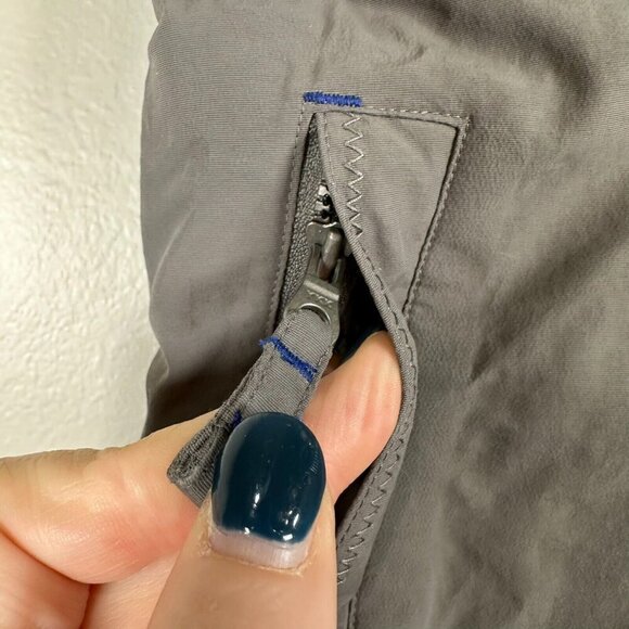 Lands' End Kids Unisex Gray Grow A Longs Squall Ski Snow Pants Size 8 - Picture 3 of 13